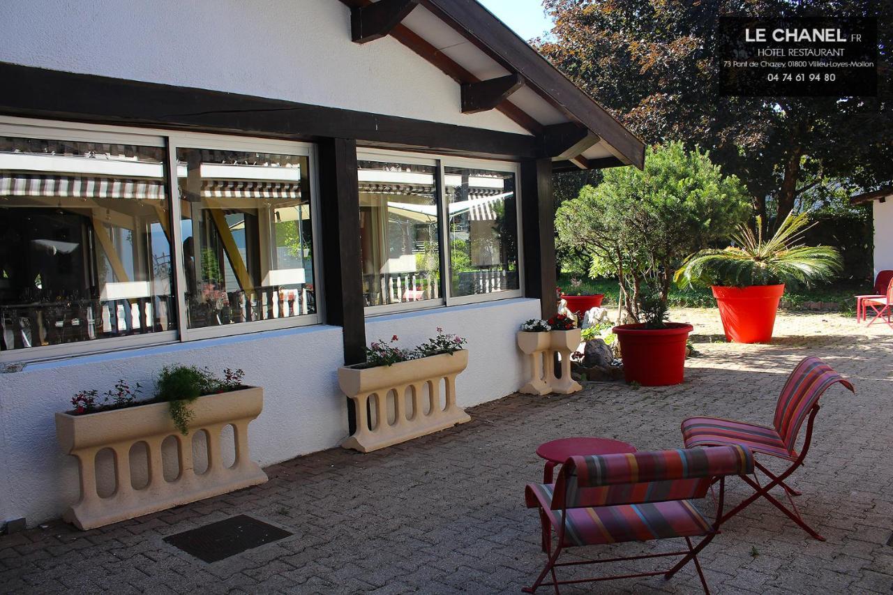 Hotel Restaurant Le Chanel Villieu Exterior photo